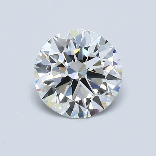 0.70 Carat Round Diamond, H Color, VS1 Clarity, GIA Certified