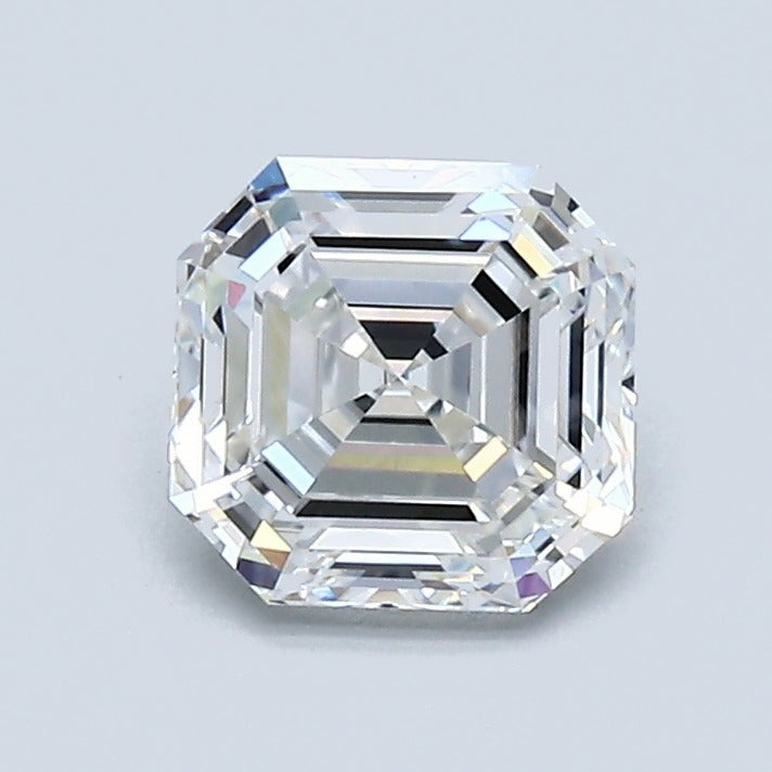 1.12 Carat Asscher Diamond, H Color, VS1 Clarity, GIA Certified