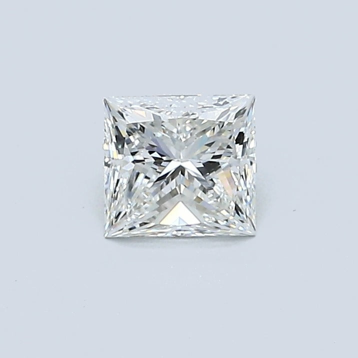 0.52 Carat Princess Diamond, G Color, VVS2 Clarity, GIA Certified
