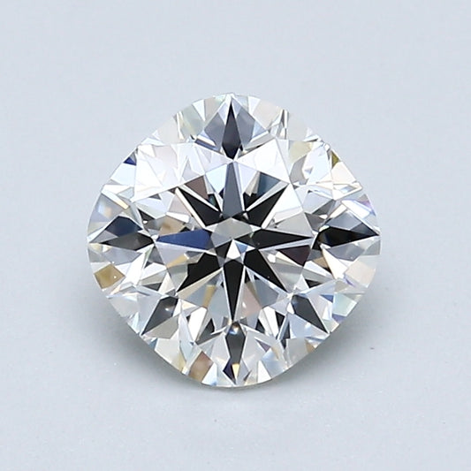 1.12 Carat Cushion Modified Brilliant Diamond, H Color, VS1 Clarity, GIA Certified