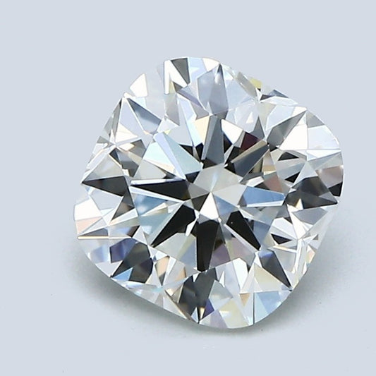 1.61 Carat Cushion Modified Brilliant Diamond, J Color, VS1 Clarity, GIA Certified