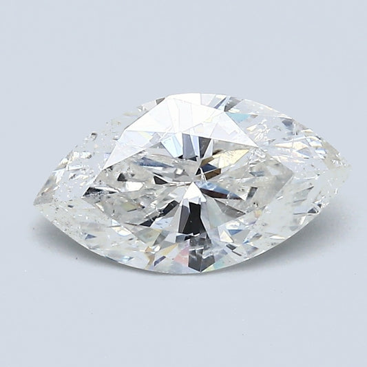 1.43 Carat Marquise Diamond, H Color, I2 Clarity, GIA Certified