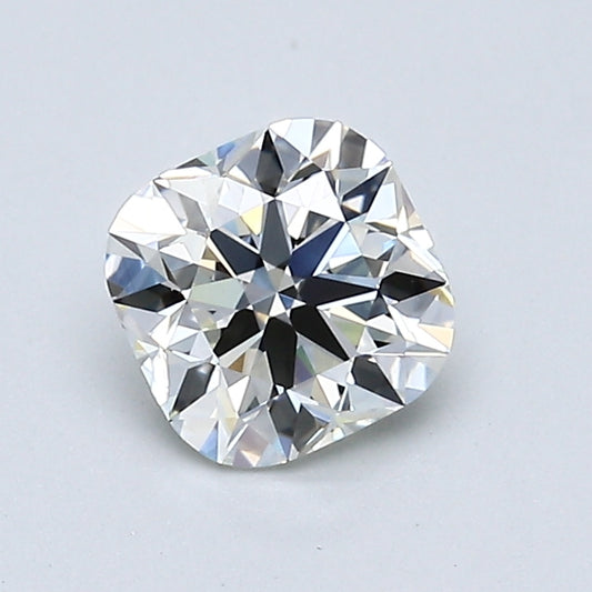 0.94 Carat Cushion Modified Brilliant Diamond, K Color, VS1 Clarity, GIA Certified