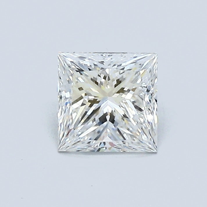 0.70 Carat Princess Diamond, F Color, VS2 Clarity, GIA Certified