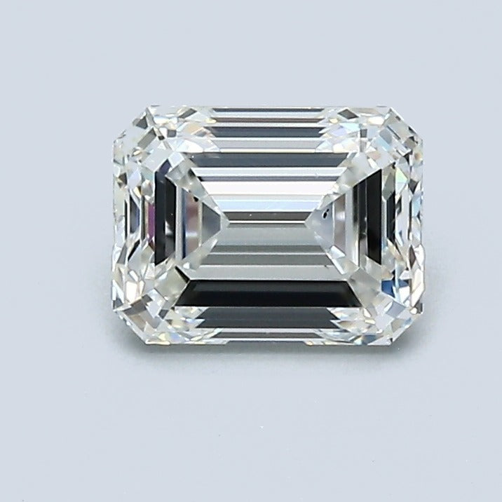 1.01 Carat Emerald Diamond, I Color, VS2 Clarity, GIA Certified