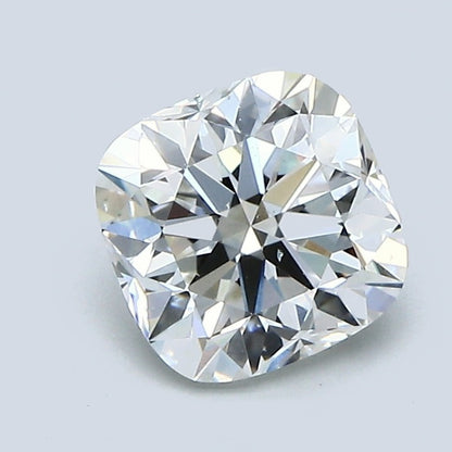 1.60 Carat Cushion Modified Brilliant Diamond, J Color, VS2 Clarity, GIA Certified
