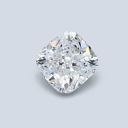 0.52 Carat Cushion Modified Brilliant Diamond, D Color, VS1 Clarity, GIA Certified