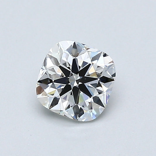0.59 Carat Cushion Modified Brilliant Diamond, G Color, VS1 Clarity, GIA Certified
