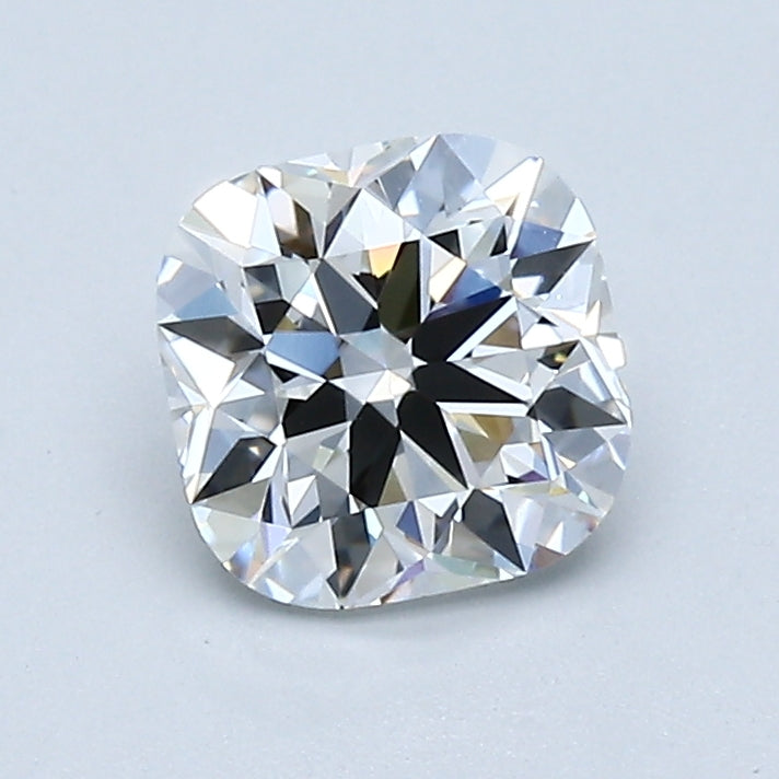 0.99 Carat Cushion Modified Brilliant Diamond, E Color, VVS2 Clarity, GIA Certified