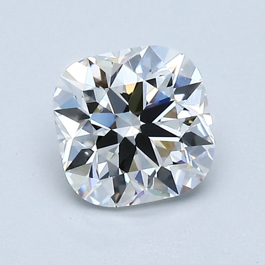 0.99 Carat Cushion Modified Brilliant Diamond, E Color, VVS2 Clarity, GIA Certified