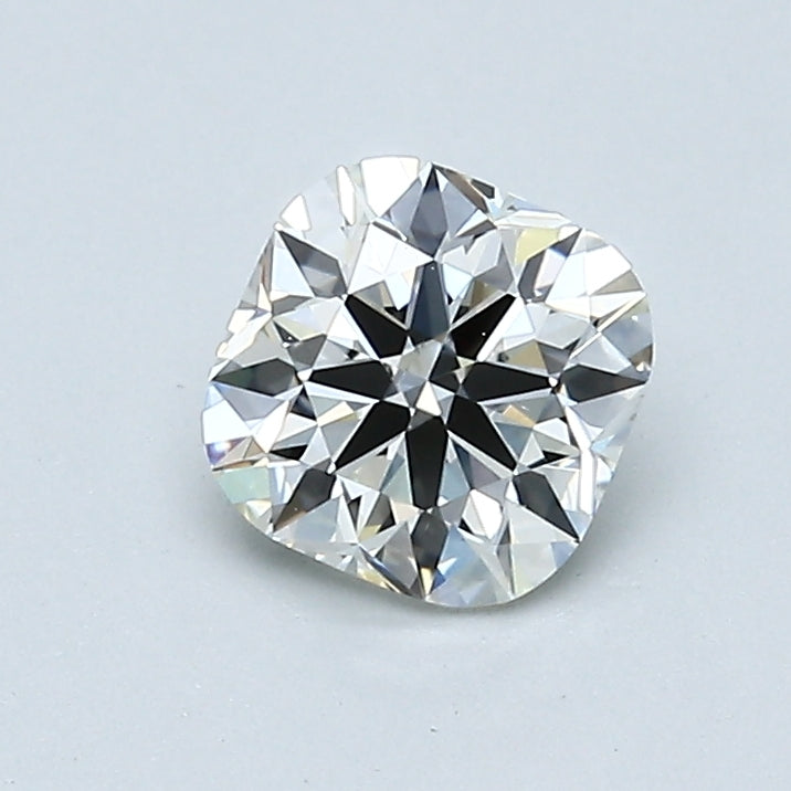 0.85 Carat Cushion Brilliant Diamond, J Color, VS2 Clarity, GIA Certified