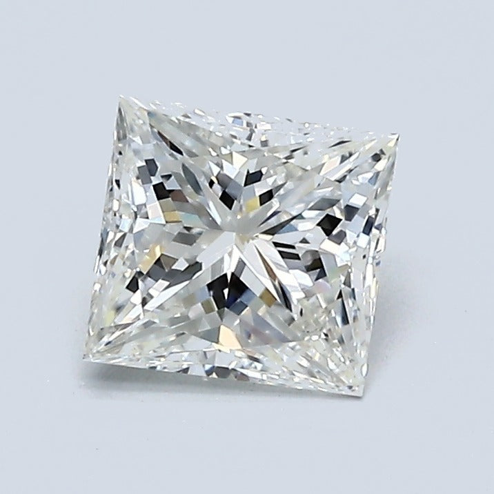 1.00 Carat Princess Diamond, I Color, VS1 Clarity, GIA Certified