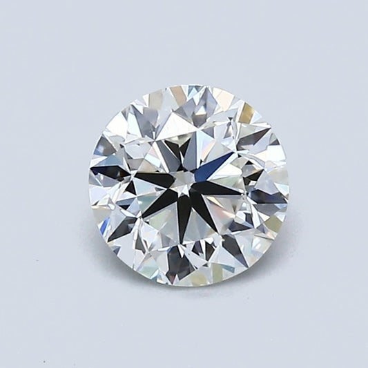 0.70 Carat Round Diamond, I Color, VVS1 Clarity, GIA Certified