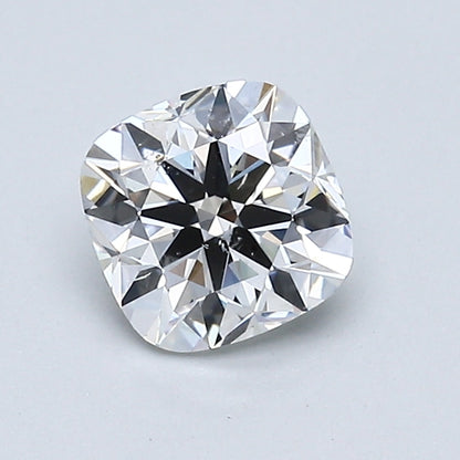 1.01 Carat Cushion Modified Brilliant Diamond, F Color, SI2 Clarity, GIA Certified