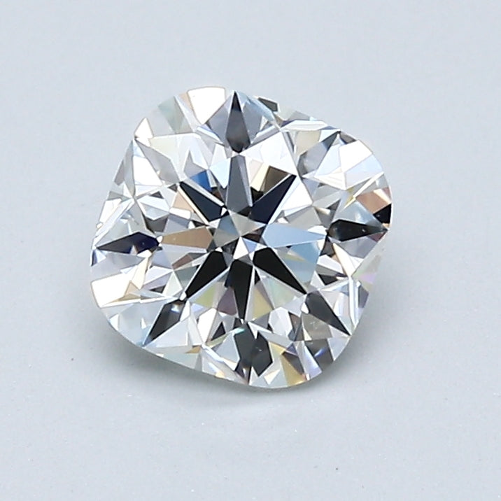 0.90 Carat Cushion Modified Brilliant Diamond, F Color, VS2 Clarity, GIA Certified