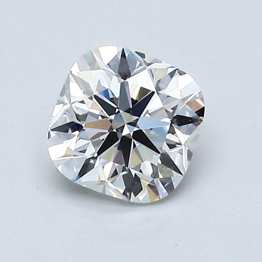 0.90 Carat Cushion Modified Brilliant Diamond, F Color, VS2 Clarity, GIA Certified