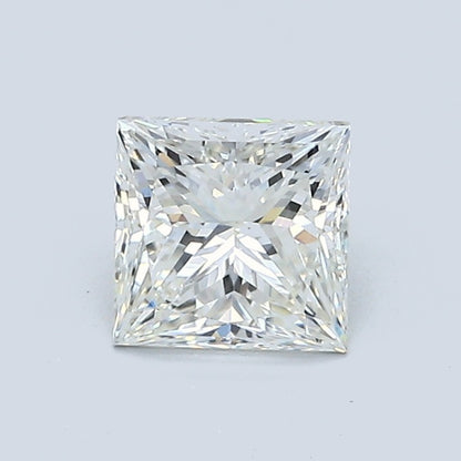 1.00 Carat Princess Diamond, J Color, VS1 Clarity, GIA Certified