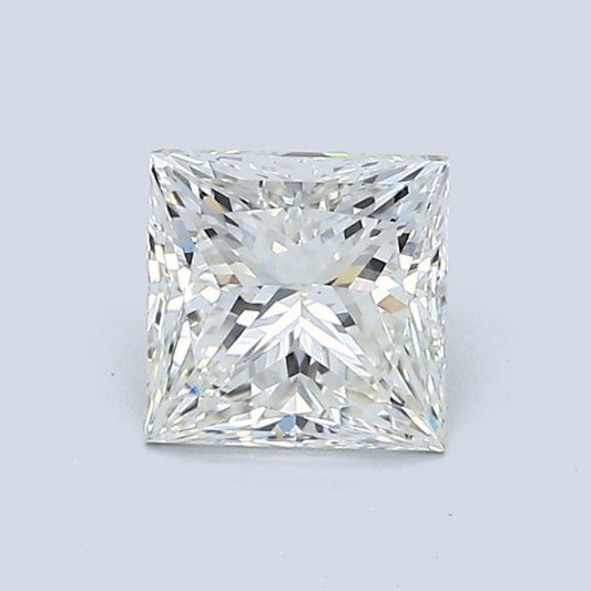 1.00 Carat Princess Diamond, J Color, VS1 Clarity, GIA Certified
