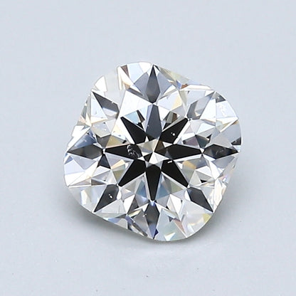 1.00 Carat Cushion Modified Brilliant Diamond, I Color, SI1 Clarity, GIA Certified
