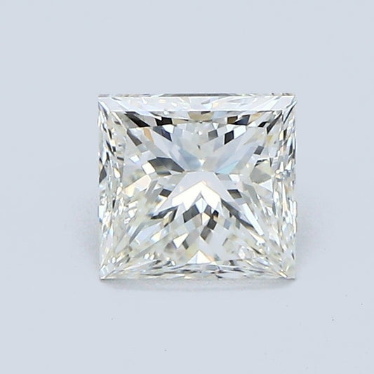 1.07 Carat Princess Diamond, J Color, VVS1 Clarity, GIA Certified