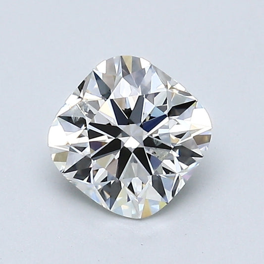1.01 Carat Cushion Modified Brilliant Diamond, I Color, I1 Clarity, GIA Certified