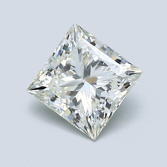 1.01 Carat Princess Diamond, K Color, VS2 Clarity, GIA Certified