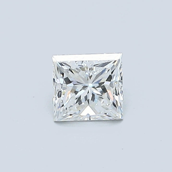0.52 Carat Princess Diamond, F Color, VVS2 Clarity, GIA Certified