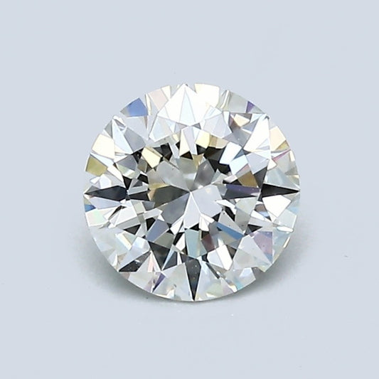 0.70 Carat Round Diamond, I Color, VS2 Clarity, GIA Certified