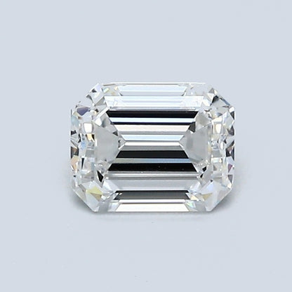 0.72 Carat Emerald Diamond, E Color, VVS2 Clarity, GIA Certified