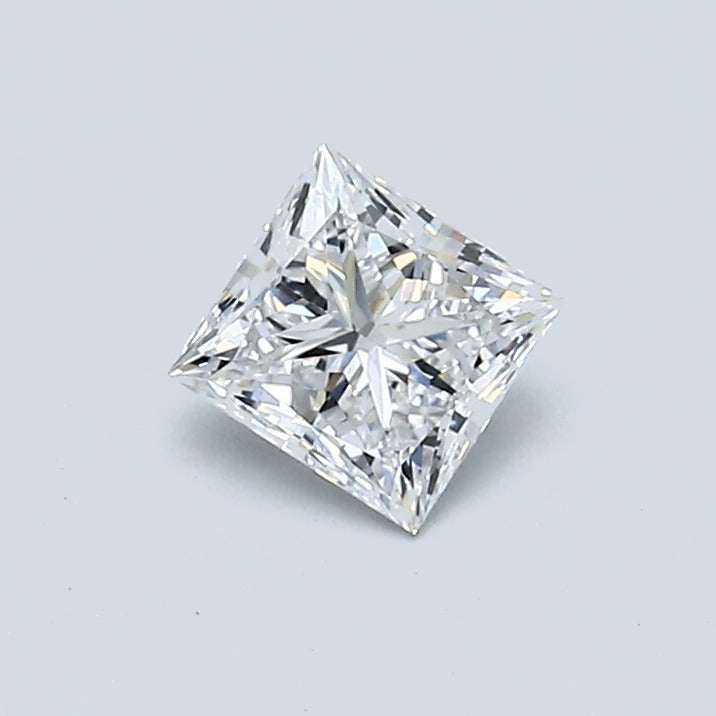 0.51 Carat Princess Diamond, D Color, VS2 Clarity, GIA Certified