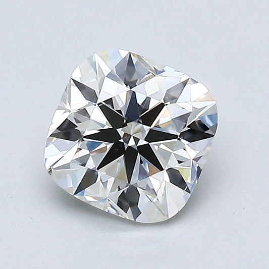 1.07 Carat Cushion Modified Brilliant Diamond, G Color, SI1 Clarity, GIA Certified