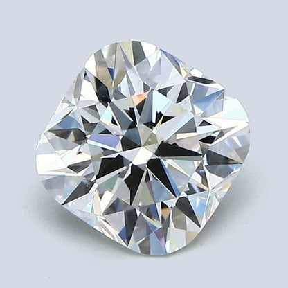 1.66 Carat Cushion Modified Brilliant Diamond, J Color, VS1 Clarity, GIA Certified