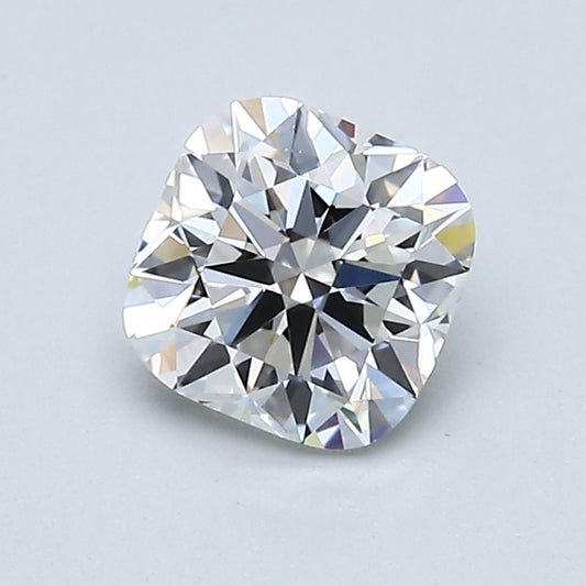 1.01 Carat Cushion Modified Brilliant Diamond, H Color, VVS1 Clarity, GIA Certified