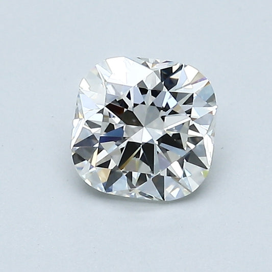 0.84 Carat Cushion Modified Brilliant Diamond, H Color, VVS1 Clarity, GIA Certified
