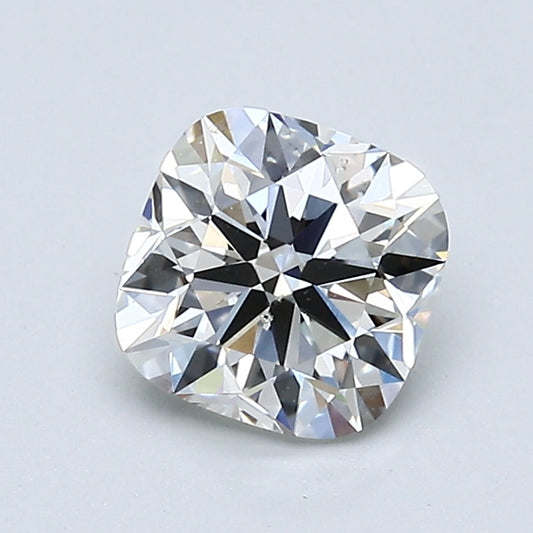 1.17 Carat Cushion Modified Brilliant Diamond, J Color, SI2 Clarity, GIA Certified