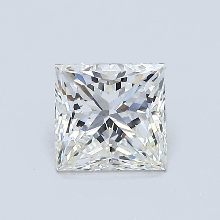 0.99 Carat Princess Diamond, J Color, VVS2 Clarity, GIA Certified