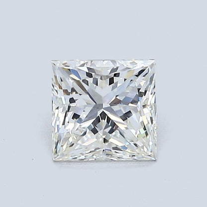0.99 Carat Princess Diamond, J Color, VVS2 Clarity, GIA Certified