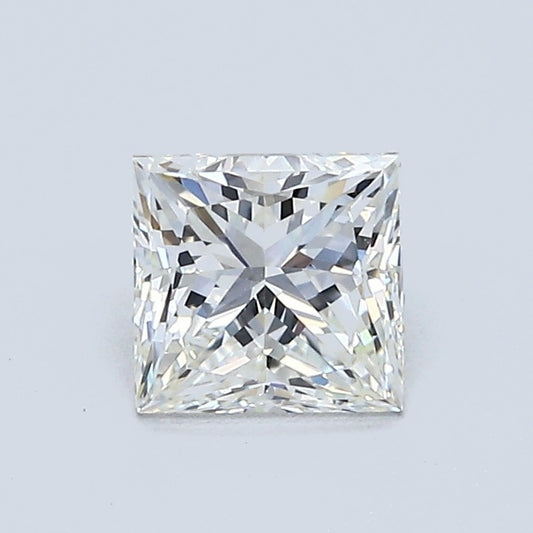 0.99 Carat Princess Diamond, J Color, VVS2 Clarity, GIA Certified