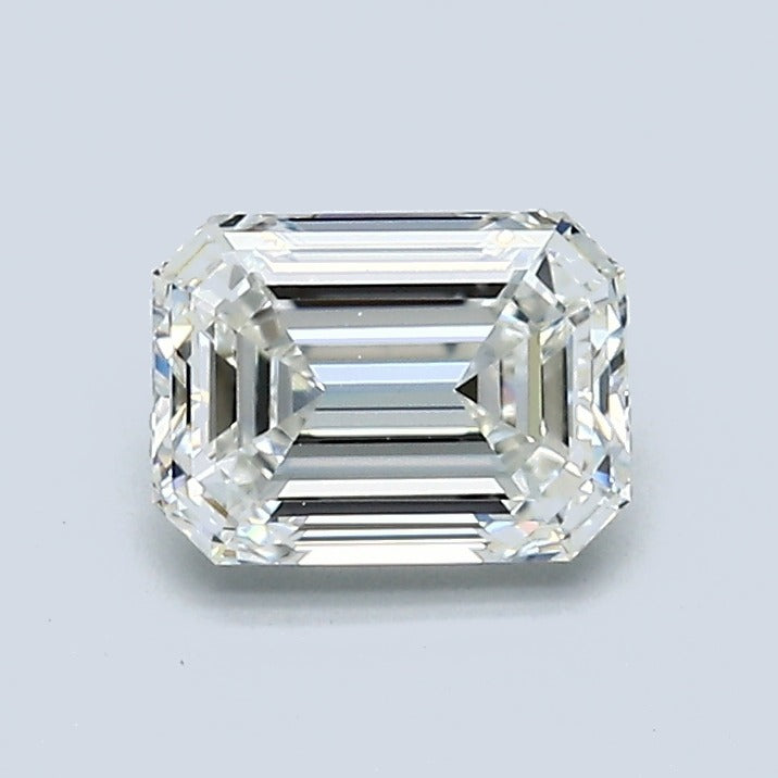 1.02 Carat Emerald Diamond, I Color, VS1 Clarity, GIA Certified