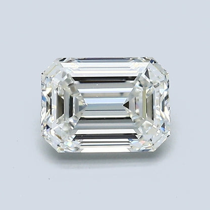 1.02 Carat Emerald Diamond, I Color, VS1 Clarity, GIA Certified