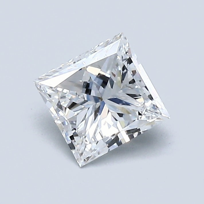 0.70 Carat Princess Diamond, E Color, VS2 Clarity, GIA Certified