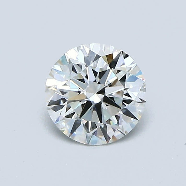 0.70 Carat Round Diamond, H Color, VVS2 Clarity, GIA Certified