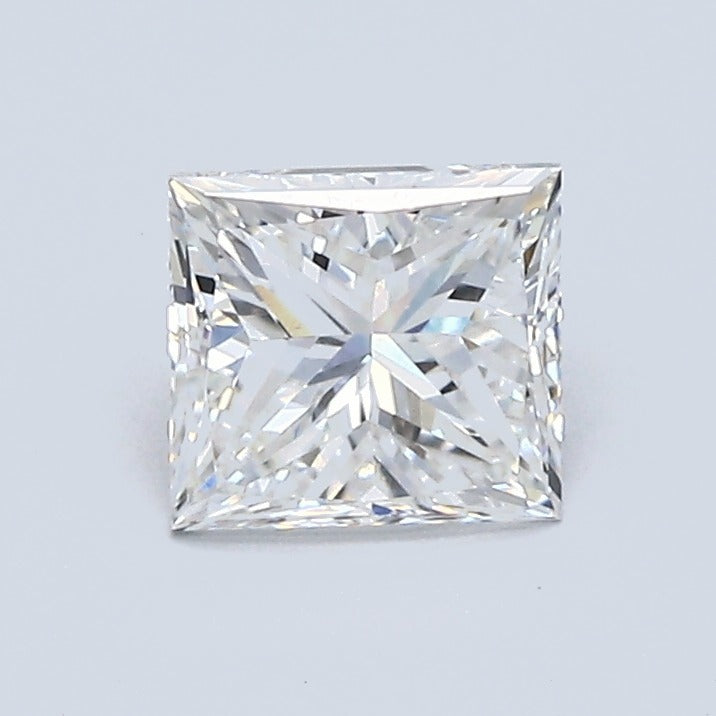 0.92 Carat Princess Diamond, F Color, VS1 Clarity, GIA Certified