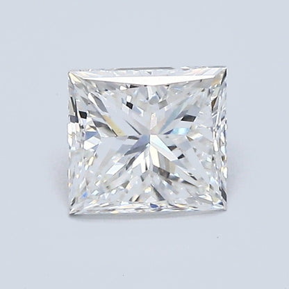 0.92 Carat Princess Diamond, F Color, VS1 Clarity, GIA Certified