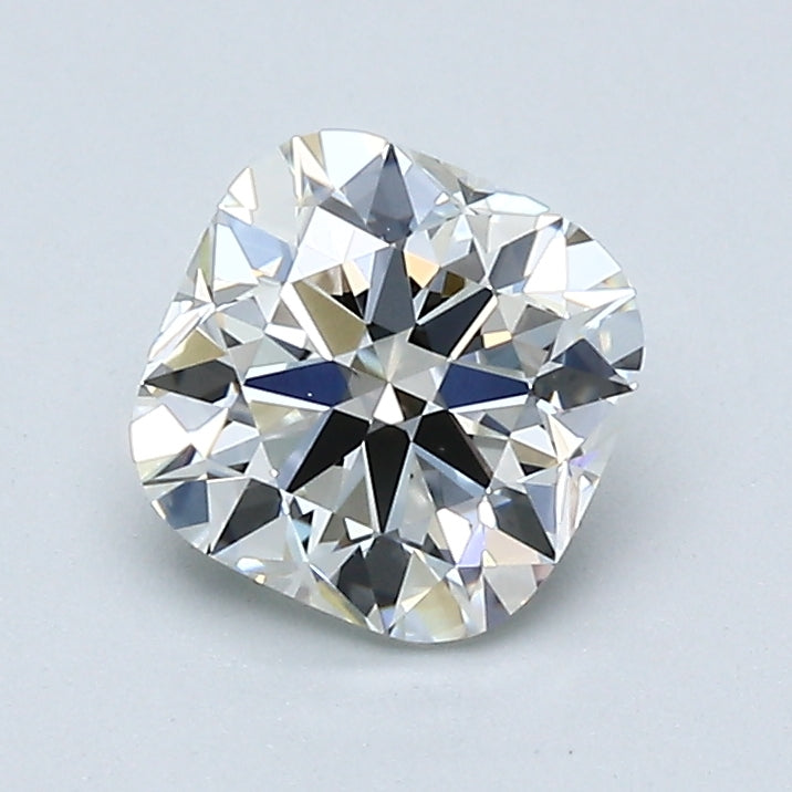 1.08 Carat Cushion Modified Brilliant Diamond, I Color, VS1 Clarity, GIA Certified