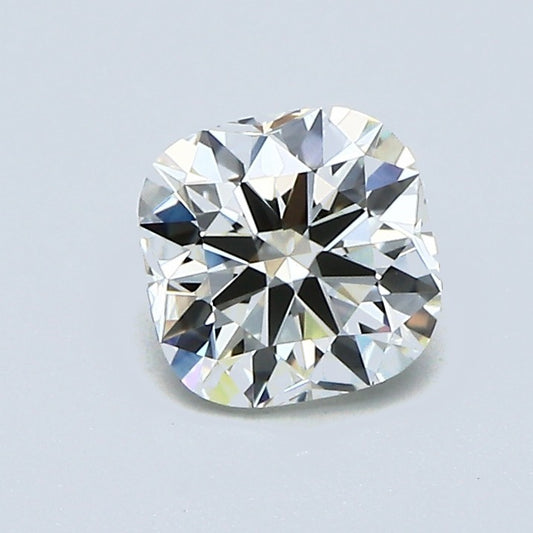 0.92 Carat Cushion Modified Brilliant Diamond, K Color, VS1 Clarity, GIA Certified